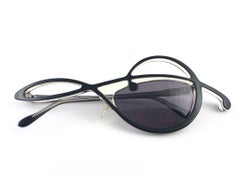 New Vintage Ultra Rare Alain Mikli " Cle de Sol " Andy Warhol 1984 Sunglasses