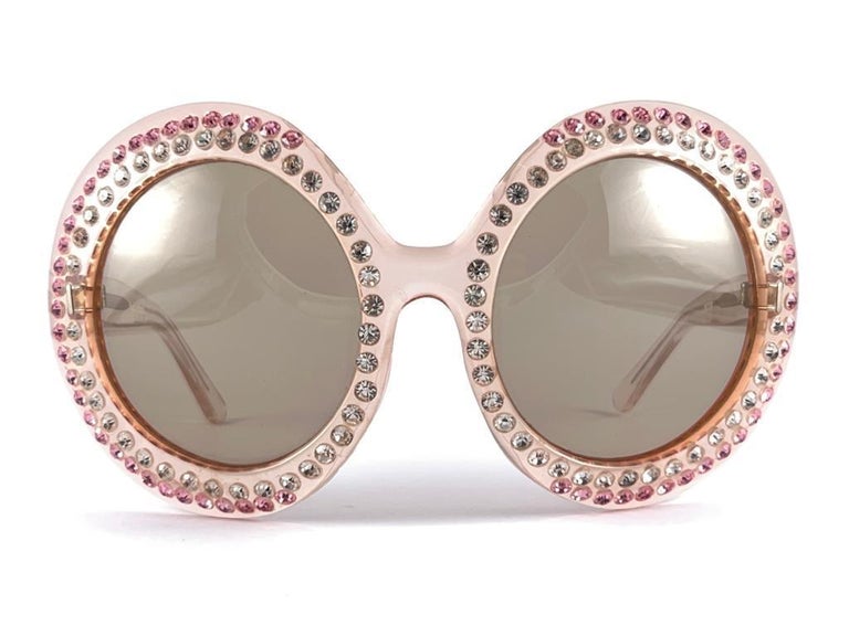 Vintage 60\'s Silver Round Sunglasses Mod Space Age Futuristic Elton John Twee Space Age Sunglasses | eBay main image 2