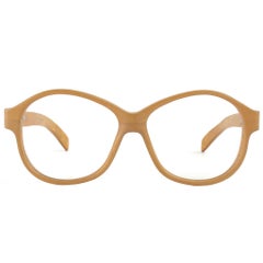 Nuovo Vintage Woodlook 1O4 B Cerniera a molla RX in vero legno anni '80 Made In France