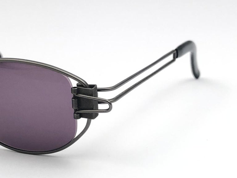 New Vintage Yohji Yamamoto 52 4103 Dark Silver 1990's Made