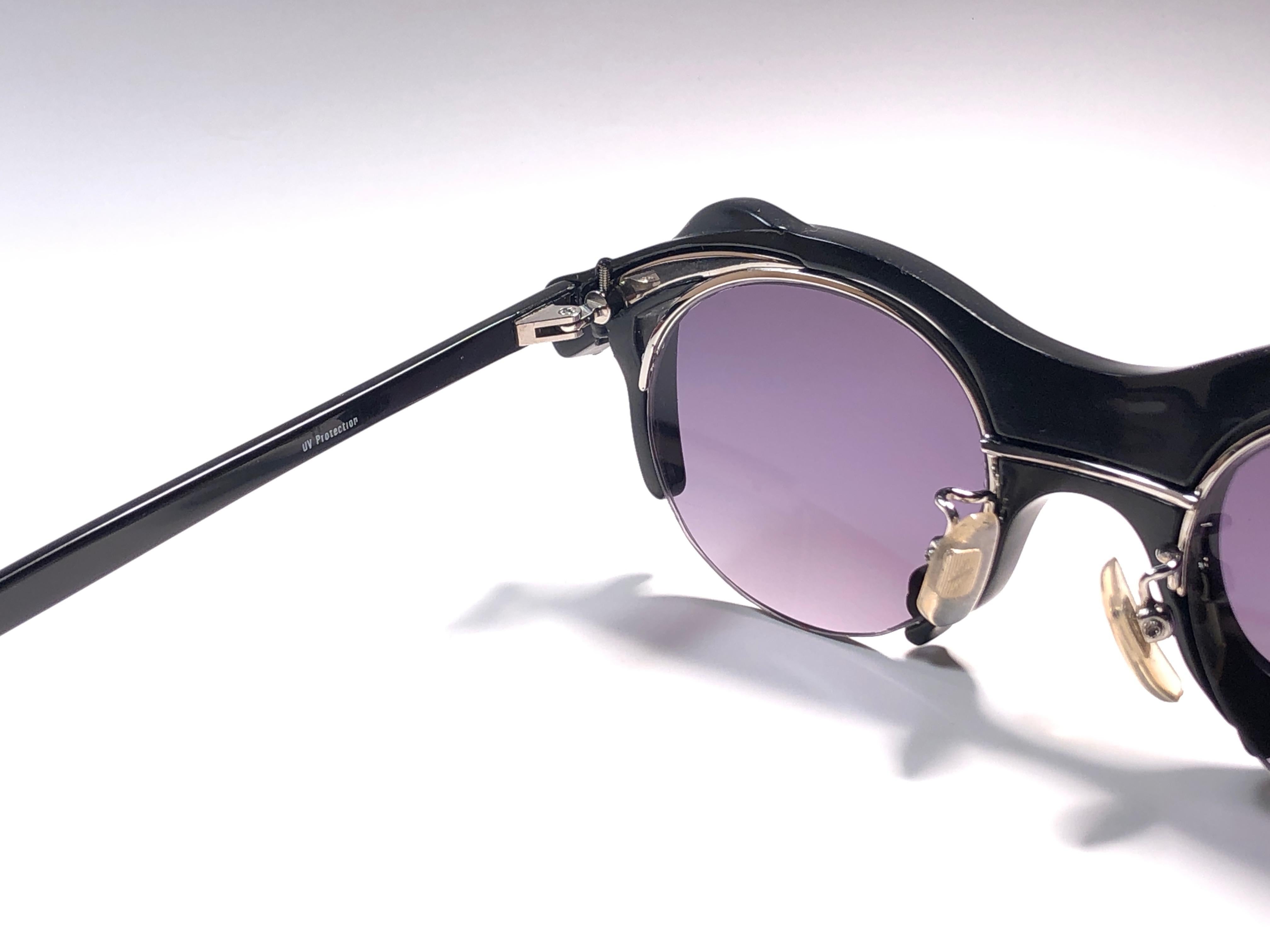 Neu New Vintage Yohji Yamamoto 52 5002 Panther 1990er Jahre Made in Japan Sonnenbrille für Damen oder Herren
