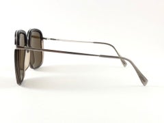 New Vintage Metzler Umbral Silver Sunglasses Made in Germany 1980's