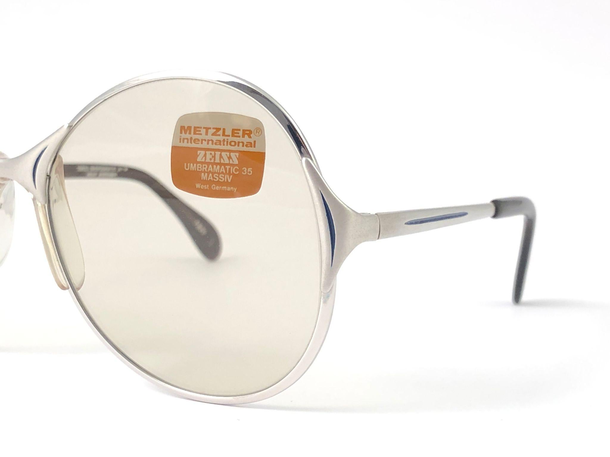 Nuevas gafas de sol Vintage Metzler Zeiss Umbramatic Butterfly Alemania Occidental Años 80 en Excelente estado para la venta en Baleares, Baleares
