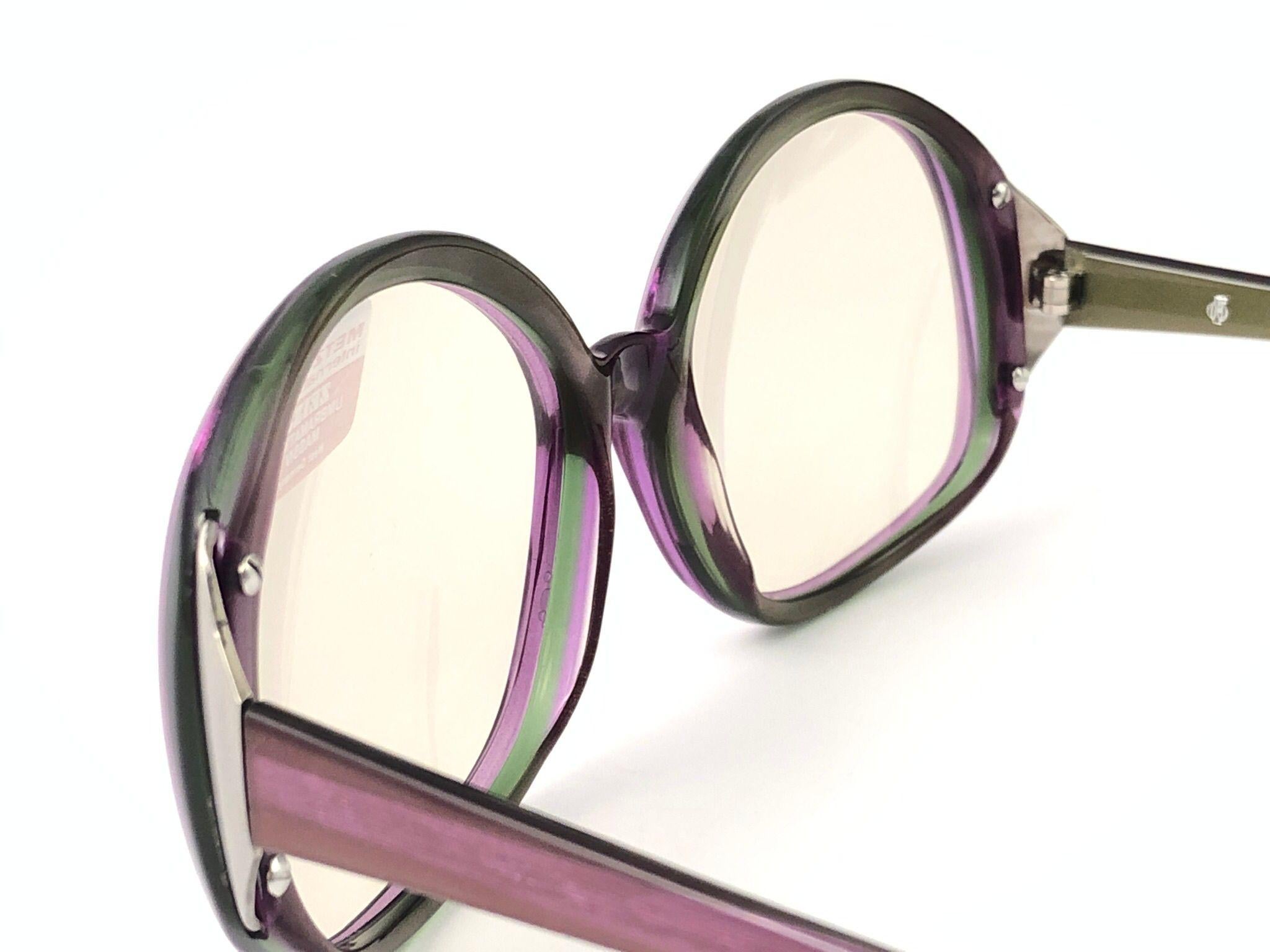 New Vintage Metzler Zeiss Umbramatic Oversized Sunglasses West Germany 1980's For Sale 4