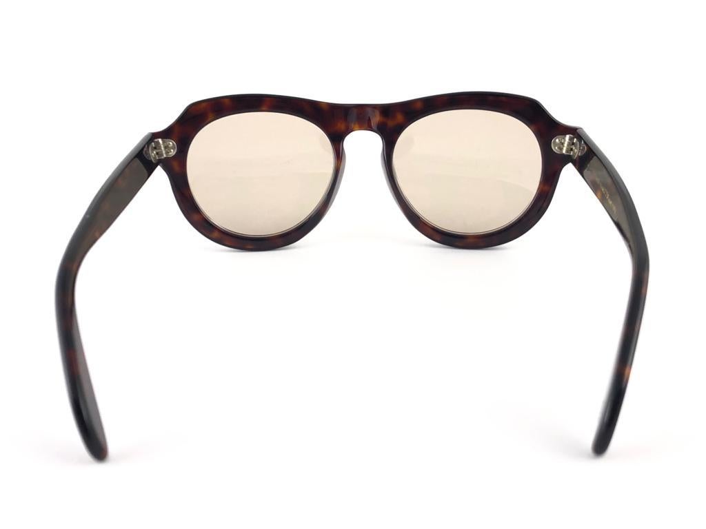 New Vintage Zollitsch 228 Dark Tortoise Robust Frame 1970 Sunglasses For Sale 1