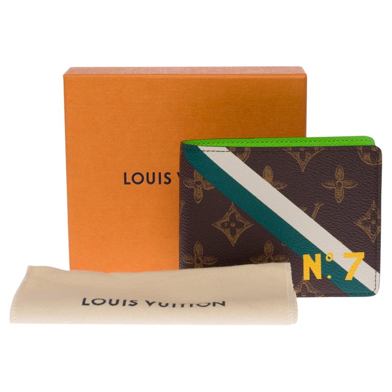 Louis Vuitton Wallet Multiple Black Borealis in Calfskin Leather - US