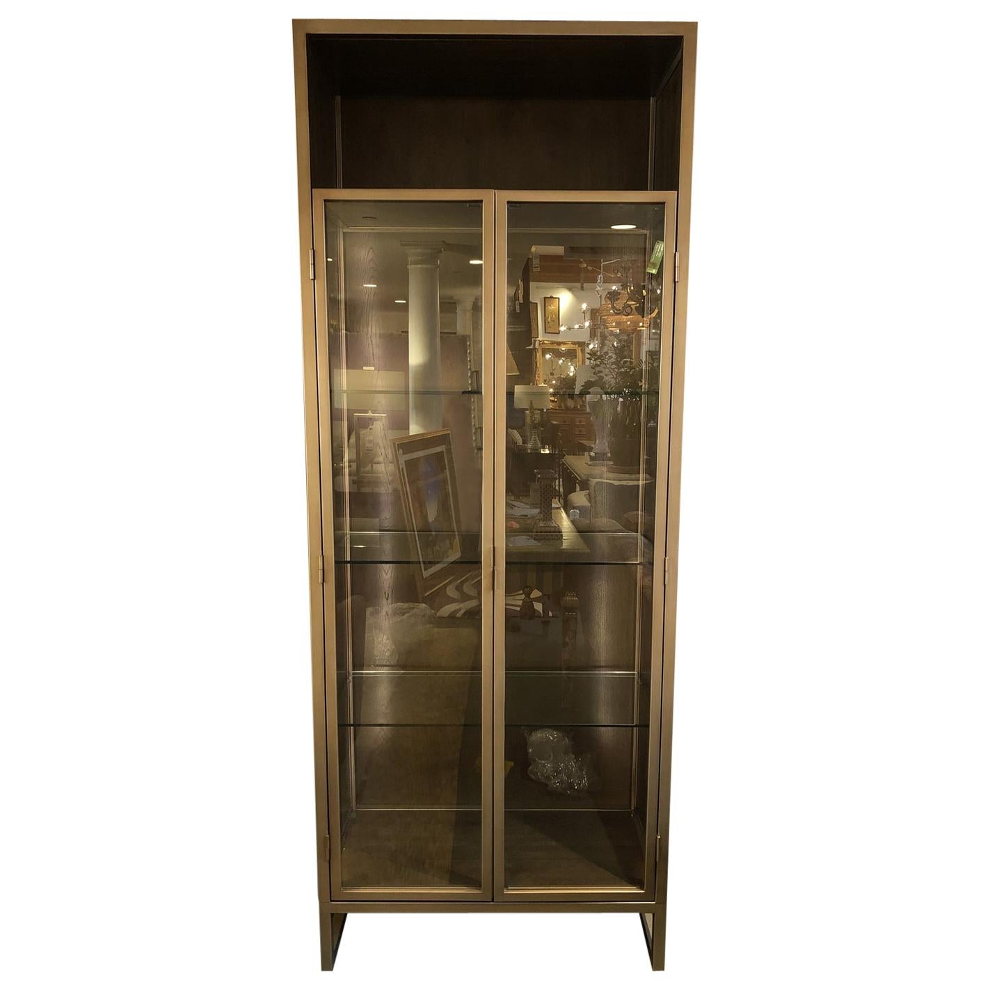 New Vision-Airy Display Cabinet from Caracole For Sale