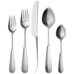 New Vivianna Georg Jensen Stainless Steel Flatware Set for 12 Service, 60 Pieces