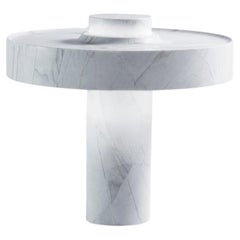 Lampe de table Hemera en marbre New Volumes de Ross Gardam