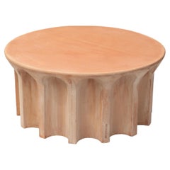 New Volumes Terracotta Echo Low Table by Thomas Coward