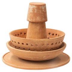 New Volumes Terracotta Harvest Tableware by Megan Morton