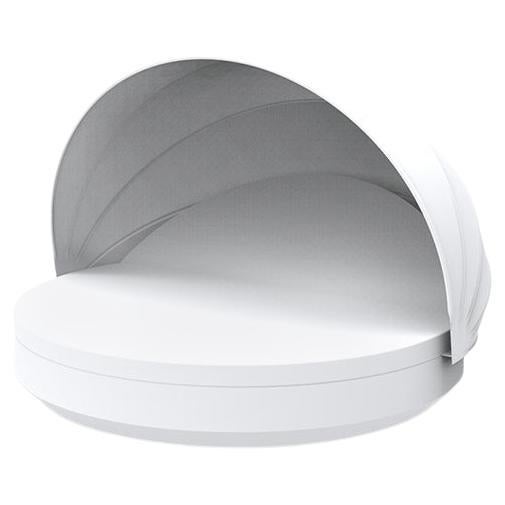 NEW Vondom Vela Round Daybed with Reclining Backrest and Folding Canopy
