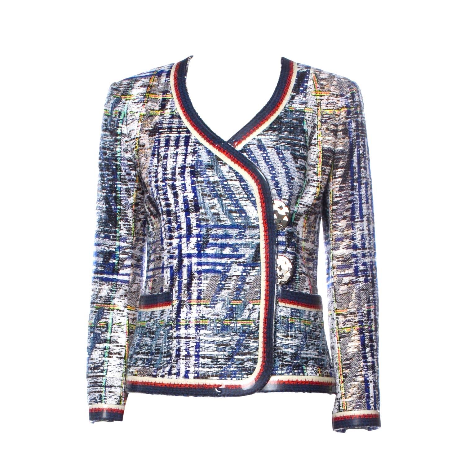 New W/ Tags Chanel S/S 2016 Kendall Jenner Runway Skirt & Jacket Suit 6