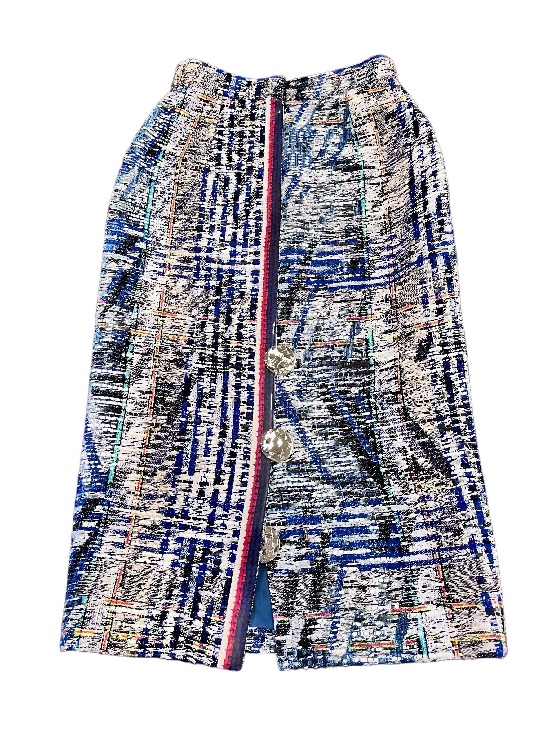 New W/ Tags Chanel S/S 2016 Kendall Jenner Runway Skirt & Jacket Suit 10