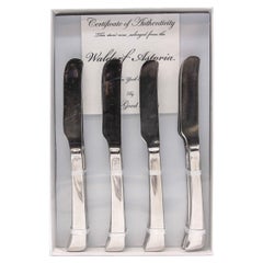 Used New Waldorf Astoria Sambonet Butter Knife Flatware Set
