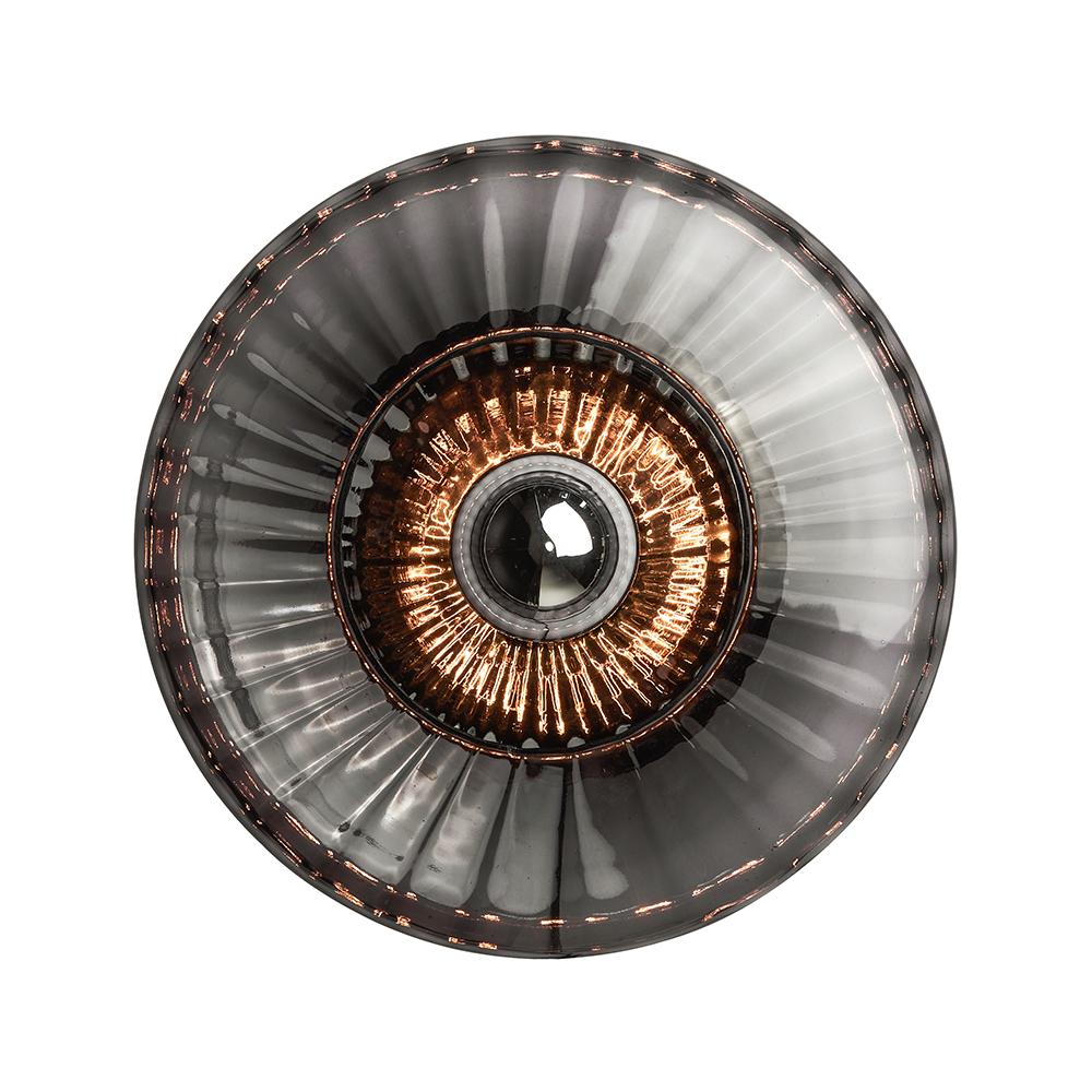 Modern New Wave Extra Large Optic Wall Lamp, Clear Extra Large Size For Sale