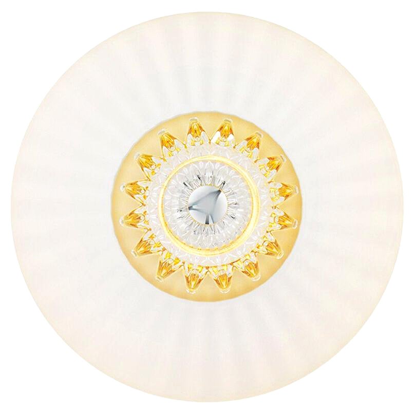 New Wave Optic Wall Opal mit Glühbirne