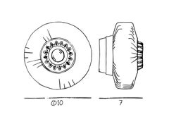 New Wave Optic Wall Opal with Eyeball