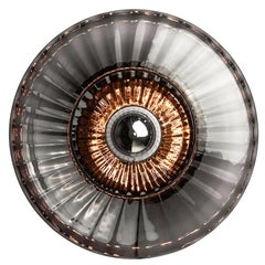 New Wave Extra Large Optic Wall Lamp, Smoke 'Extra Large Size'