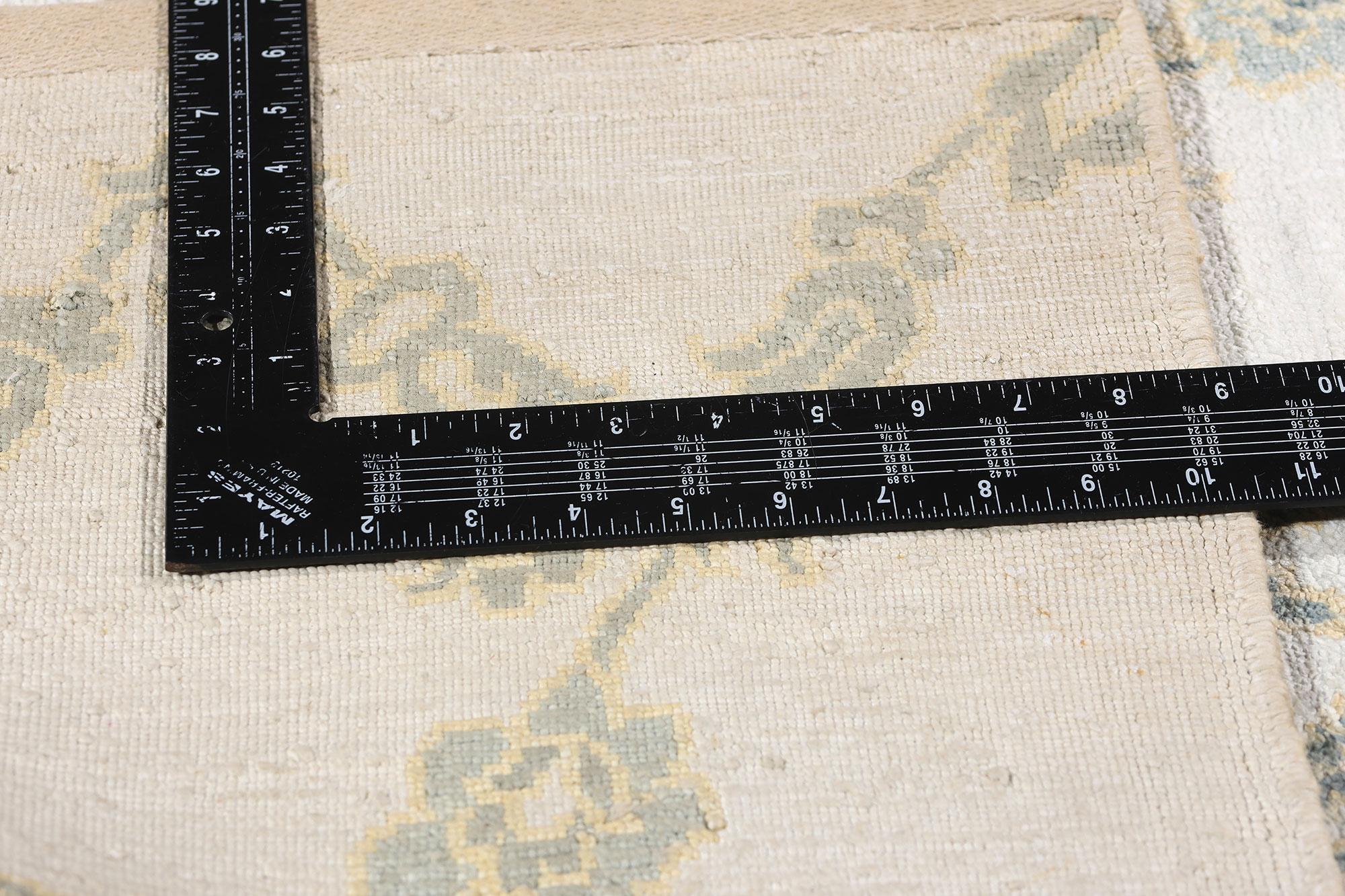 Contemporary New Whispers of Nature Organic Modern Silk Carpet For Sale