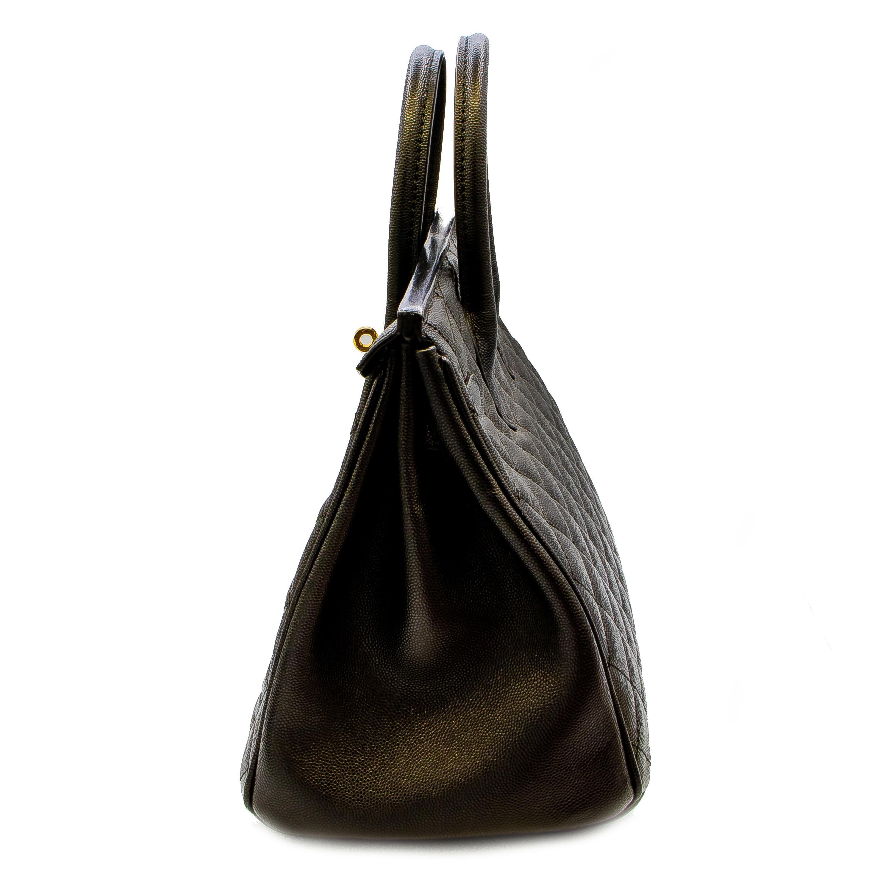 Black New William David Leather Handbag