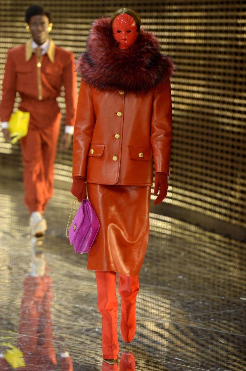 Gucci - Bottes rouges « Alessandro Michele » avec boîte, taille 38,5, automne 2019 en vente 10