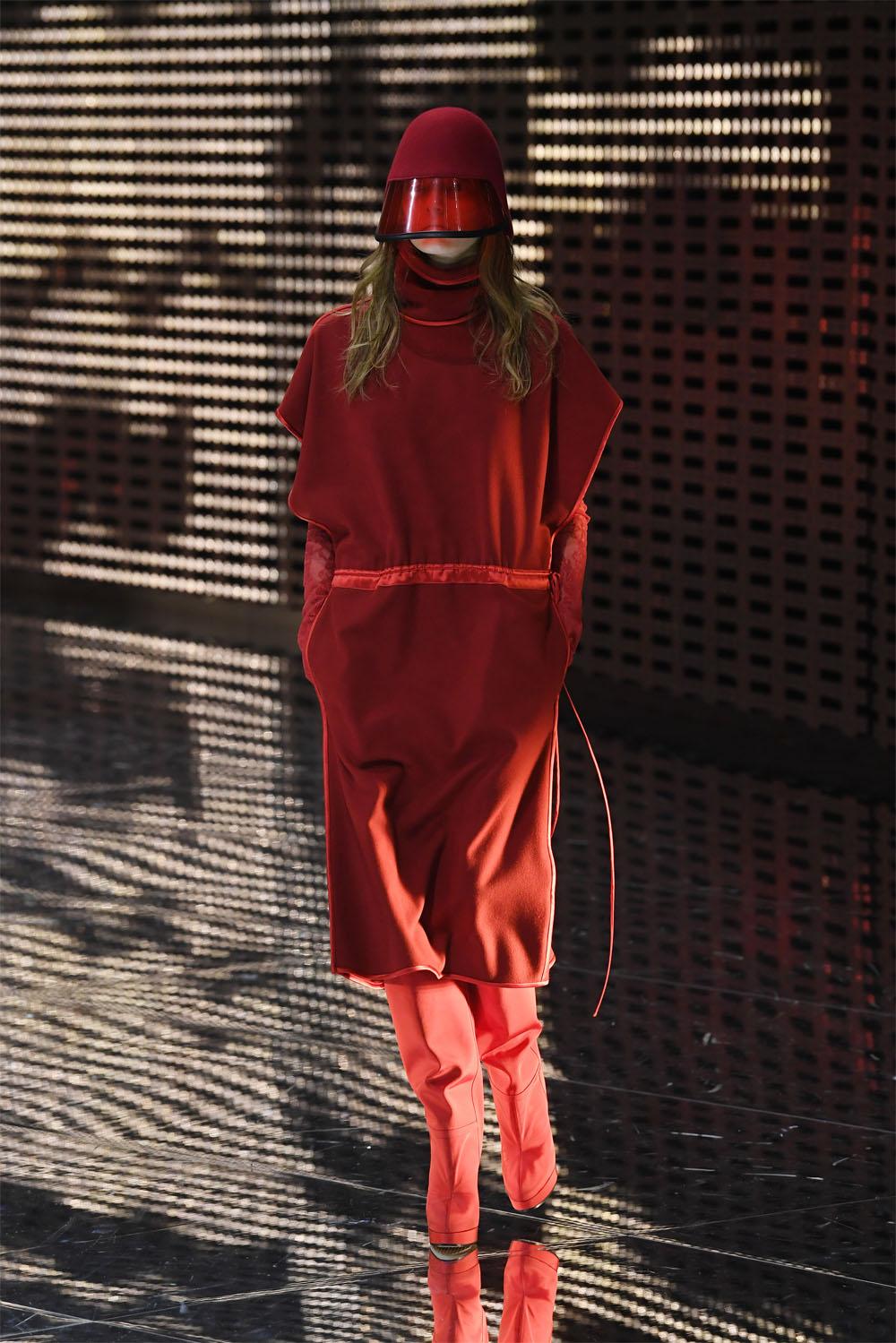 Gucci - Bottes rouges « Alessandro Michele » avec boîte, taille 38,5, automne 2019 en vente 12