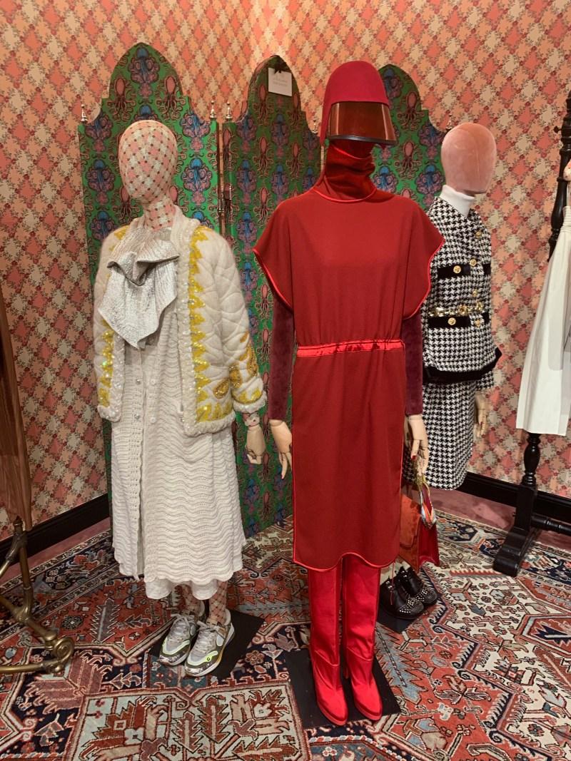 Gucci - Bottes rouges « Alessandro Michele » avec boîte, taille 38,5, automne 2019 en vente 14