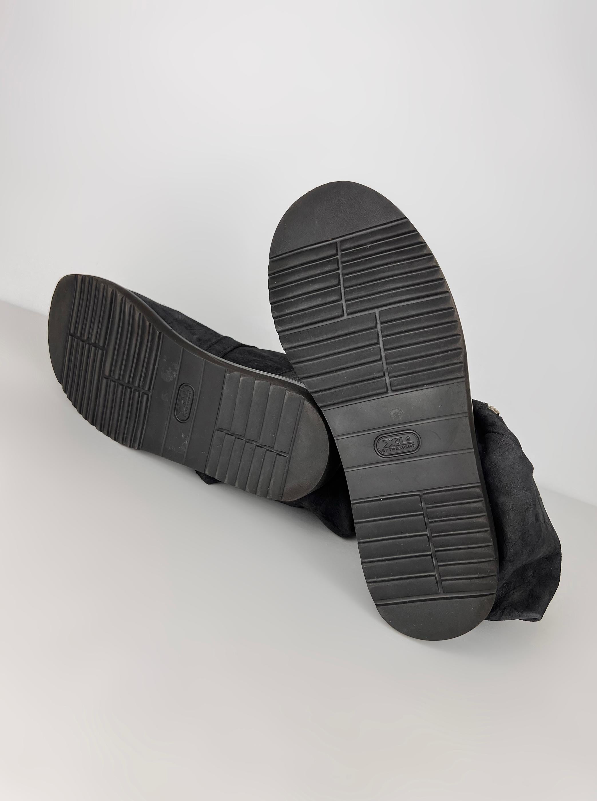 New with box Rick Owens cargo leather boots For Sale 7