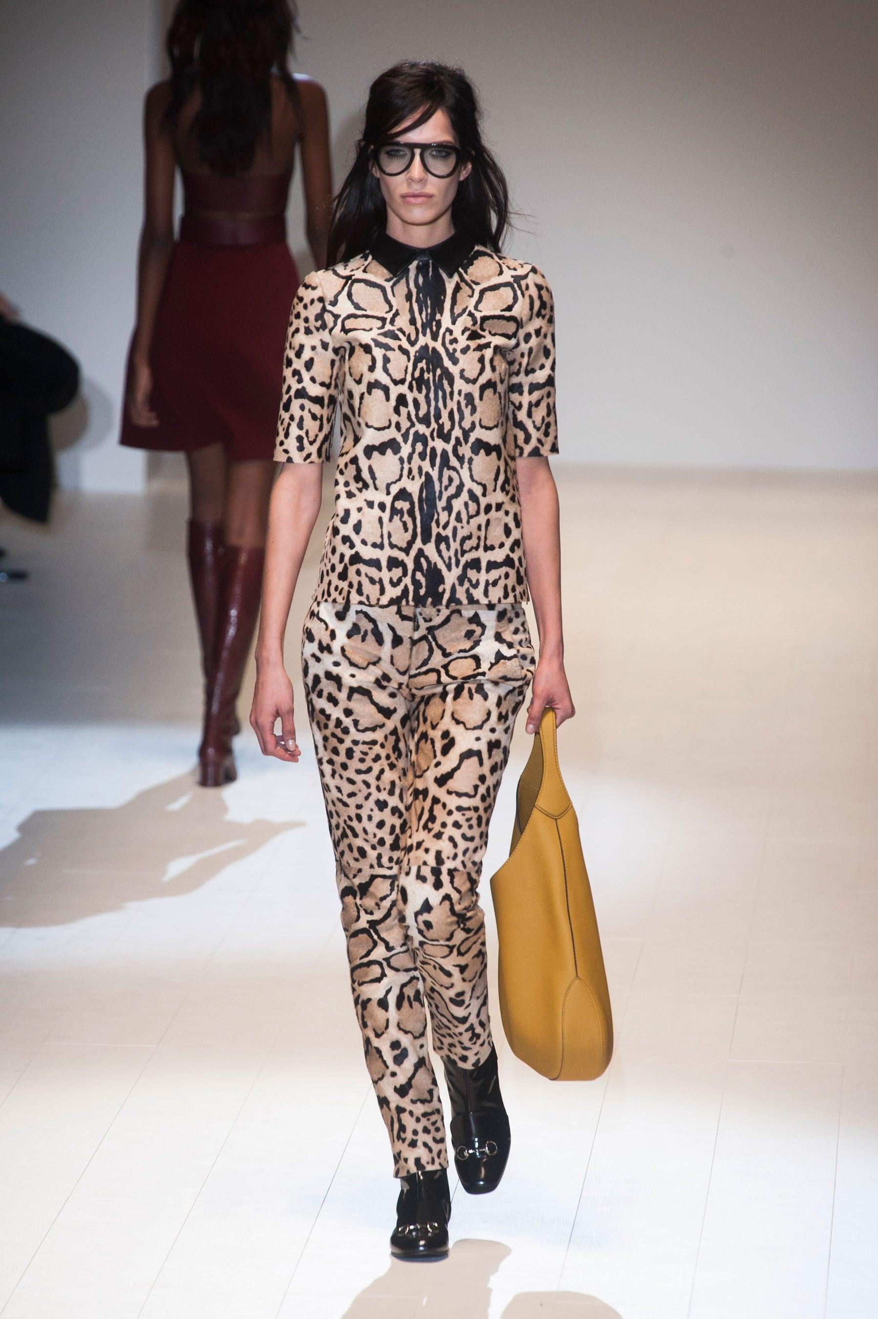 Nouveauté Gucci extra large sac Jackie O Gaga en cuir rose 3595 $ automne 2014 en vente 7