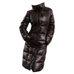 New With Tags Kenneth Cole Chocolate Brown Down Coat Jacket Size Medium