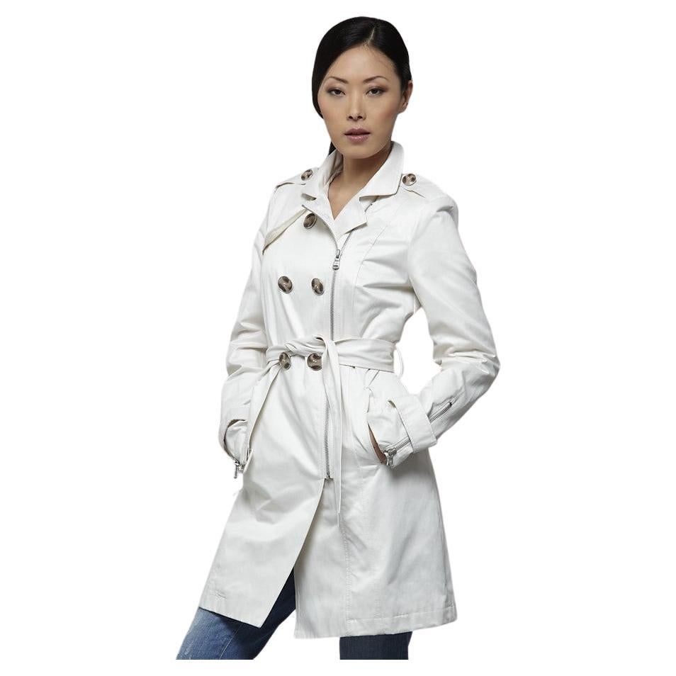 Nuevo con etiquetas Kenneth Cole Chaqueta de gabardina de algodón Talla: Pequeña