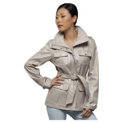 New With Tags Kenneth Cole Reaction Beige Rain Jacket Coat  Taille : Moyen