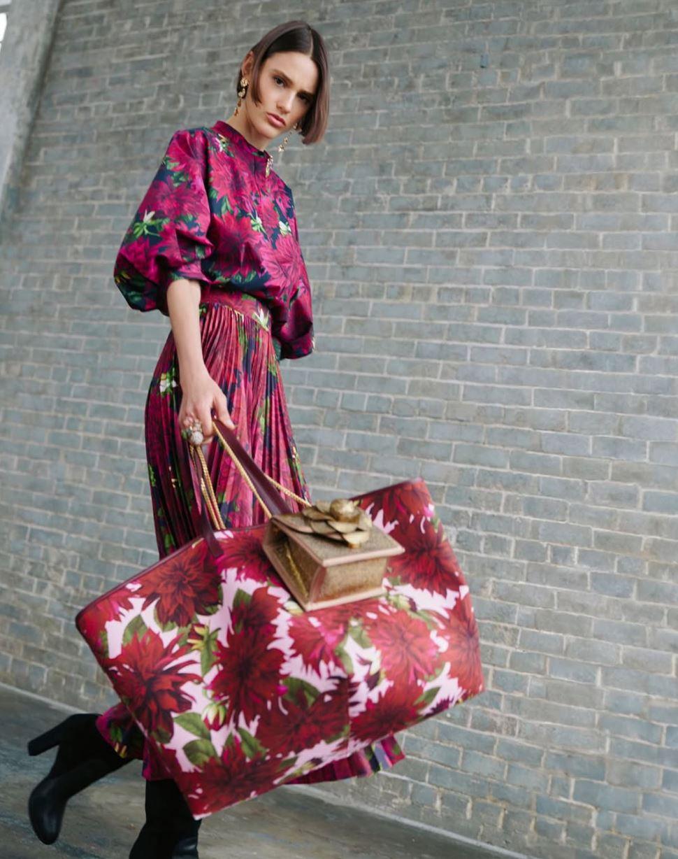 Nuovo con etichetta Oscar De La Renta The Dahlia Dress in vendita 5