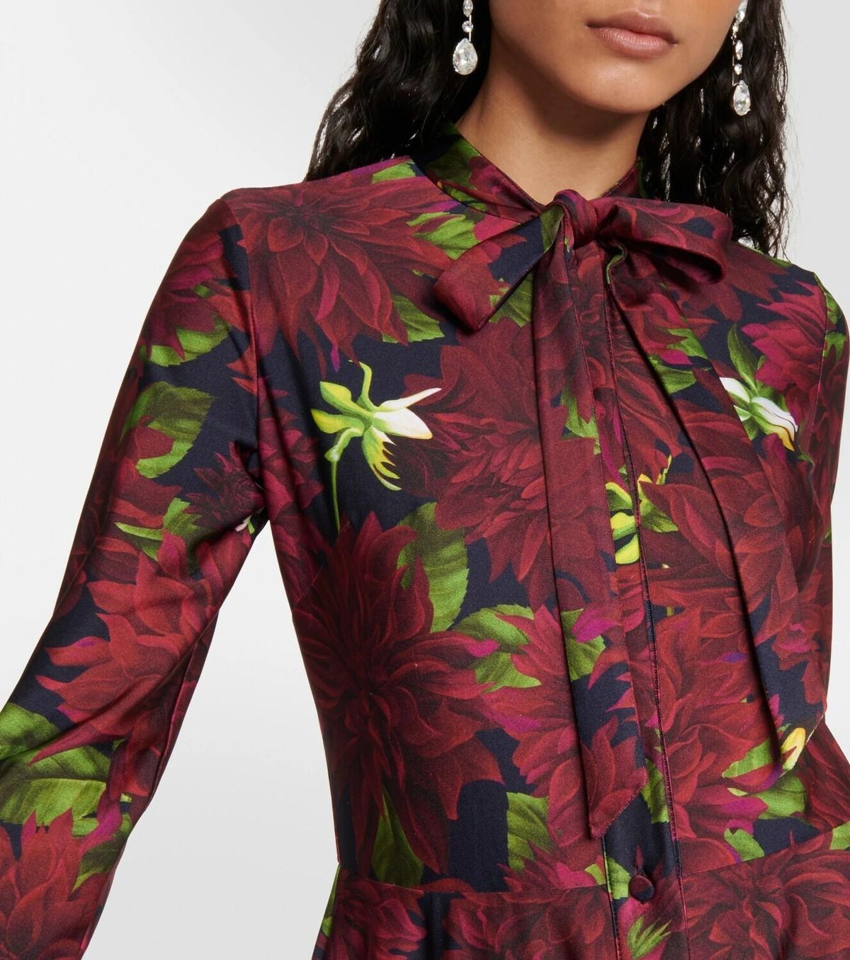 Donna Nuovo con etichetta Oscar De La Renta The Dahlia Dress in vendita