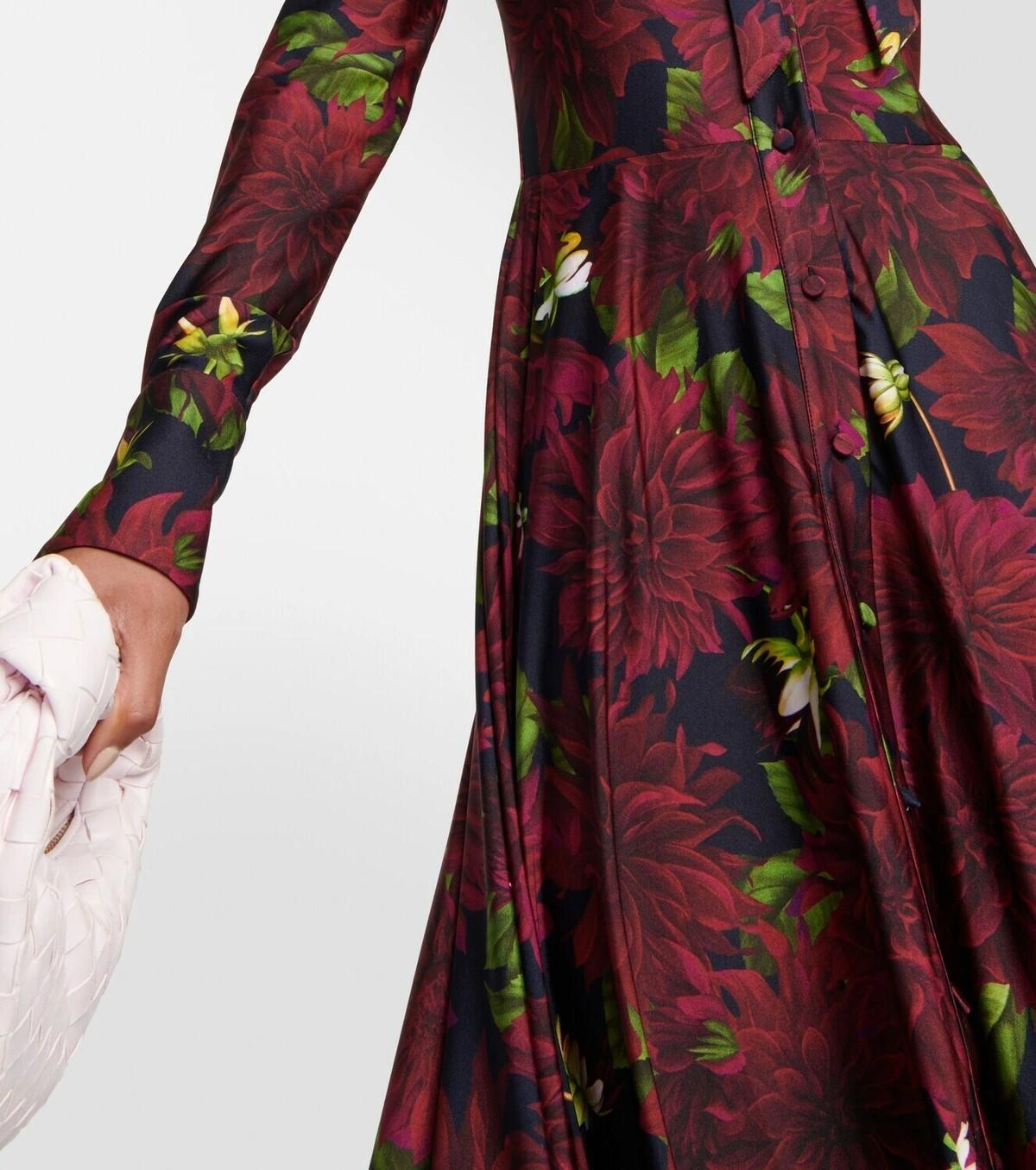 Nuovo con etichetta Oscar De La Renta The Dahlia Dress in vendita 1