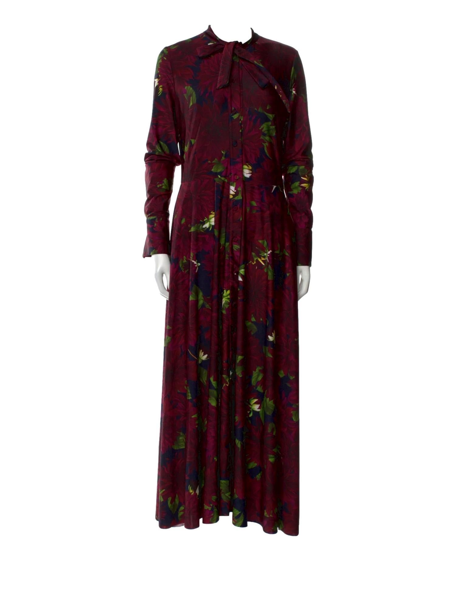 Nuovo con etichetta Oscar De La Renta The Dahlia Dress in vendita 2