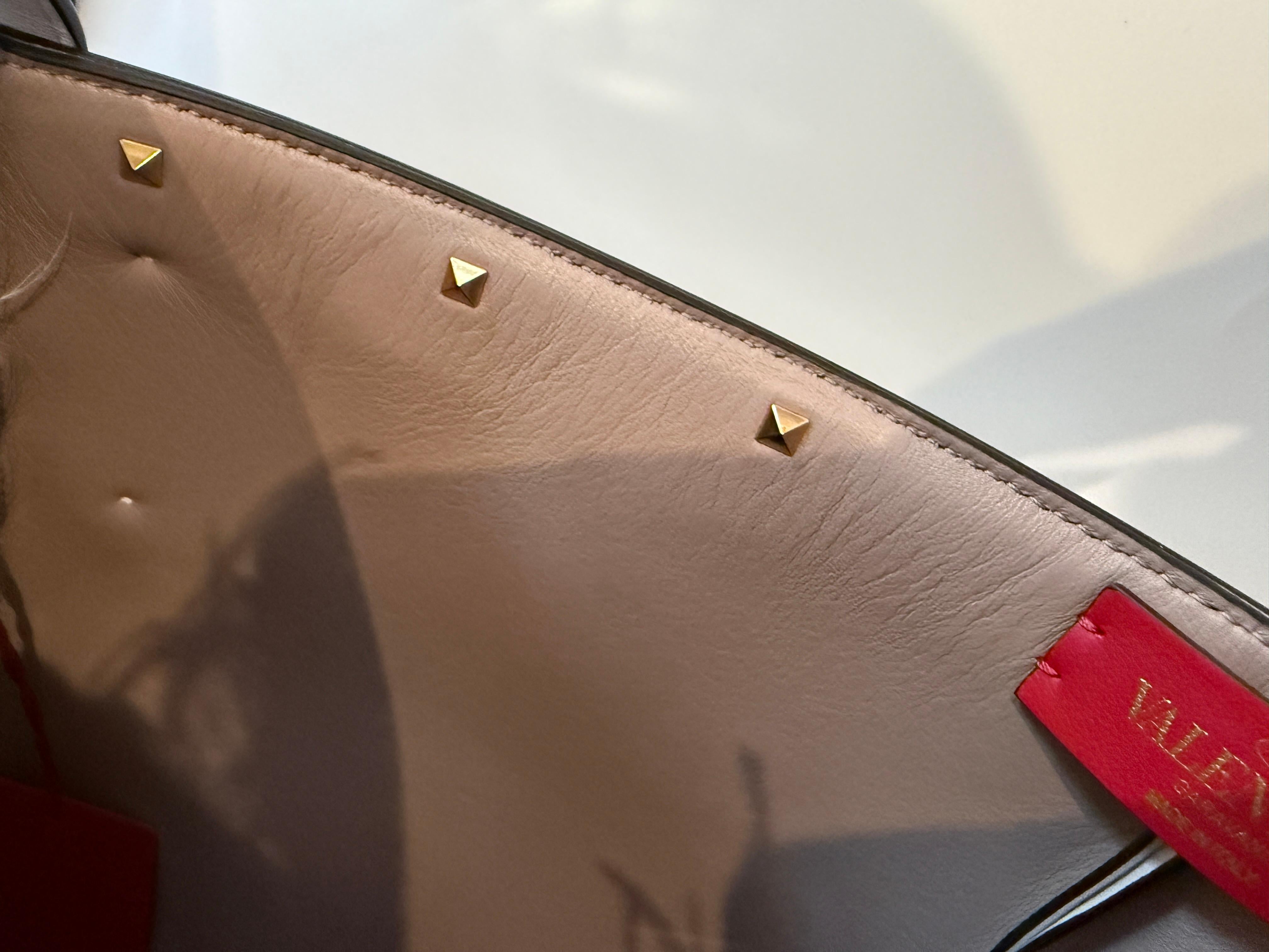 $2795 New With Tags Valentino Spring 2020 Leather Ostrich Feather Bag For Sale 11