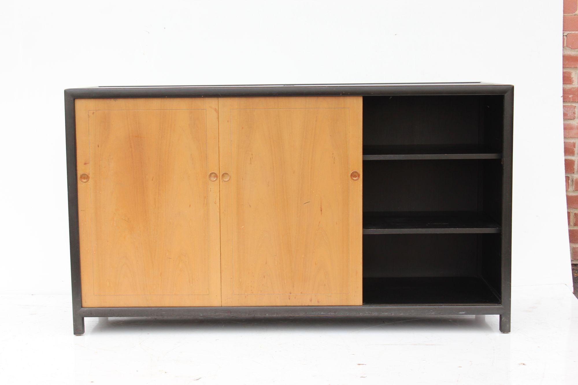 New World Buffet designed by Michael Taylor for Baker Furniture In Fair Condition For Sale In Grand Rapids, MI