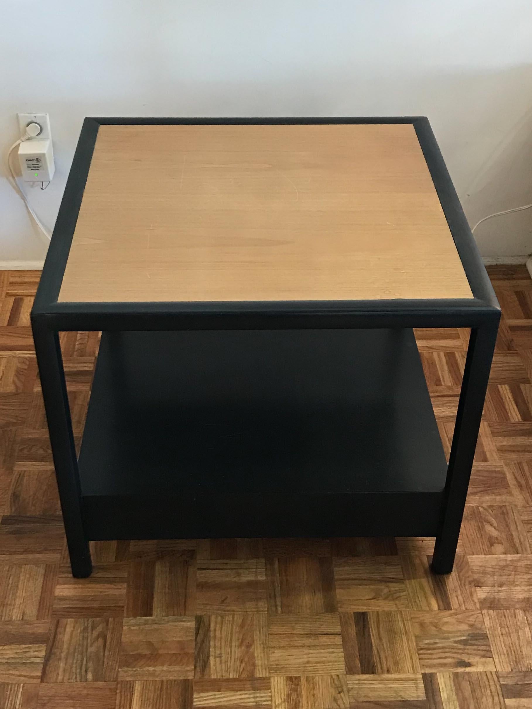 Mid-Century Modern New World End Tables by Michael Taylor for Baker Furniture For Sale