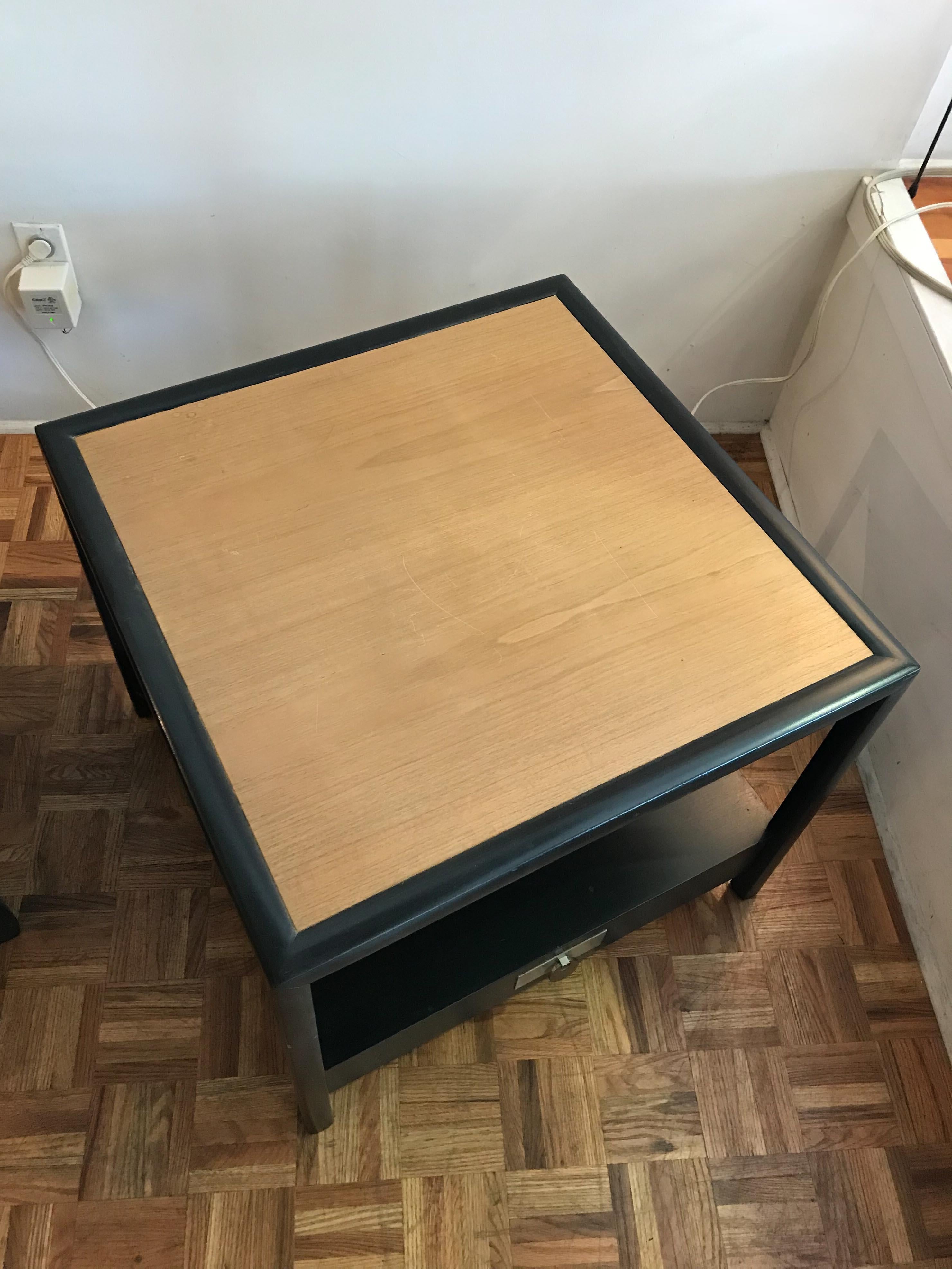 New World End Tables by Michael Taylor for Baker Furniture In Good Condition For Sale In Vancouver, BC