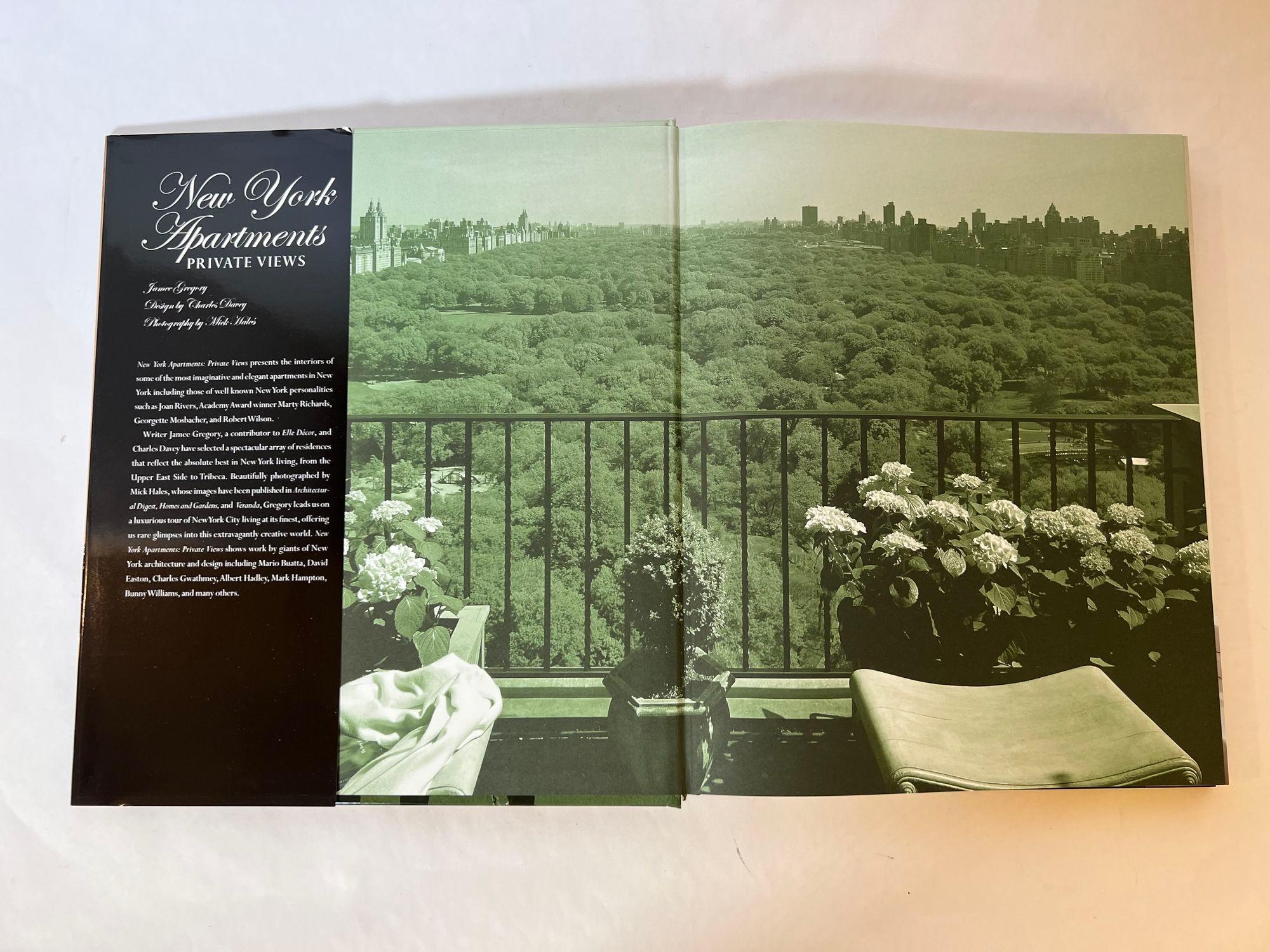 American Classical New York Apartments: Private Views By Jamee Gregory Hardcover 2004 For Sale