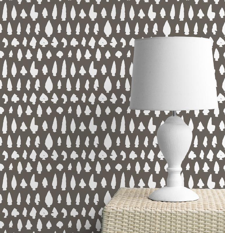 Drawn from the silhouettes of arrowheads collected in New York. This pattern pays homage to the people that inhabited these lands before us, and honors their craftsmanship.
Sold by the roll
Roll size: 42” wide by 9’ long (comes in 54” wide