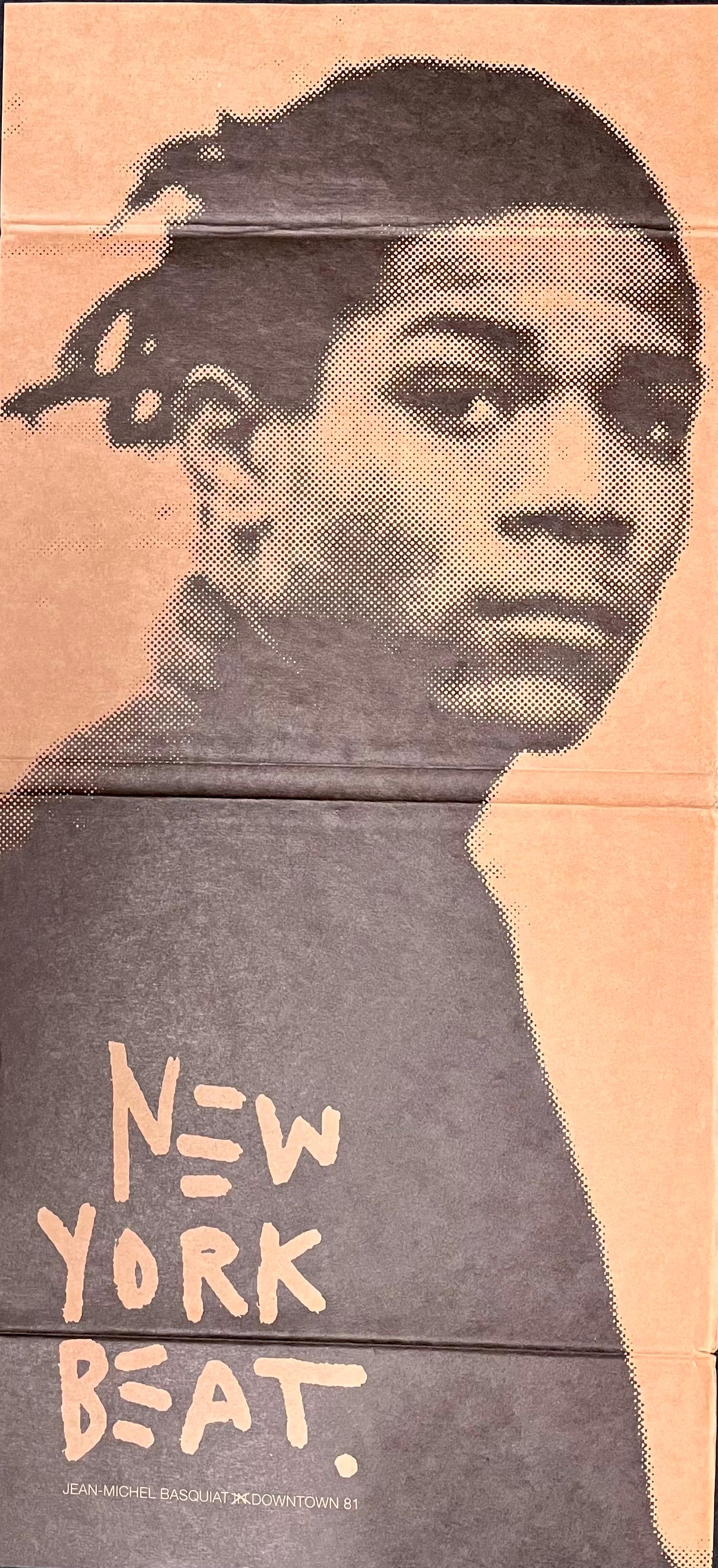 American New York Beat: Jean-Michel Basquiat Downtown 81 (Inscribed by Glenn O’Brien) For Sale