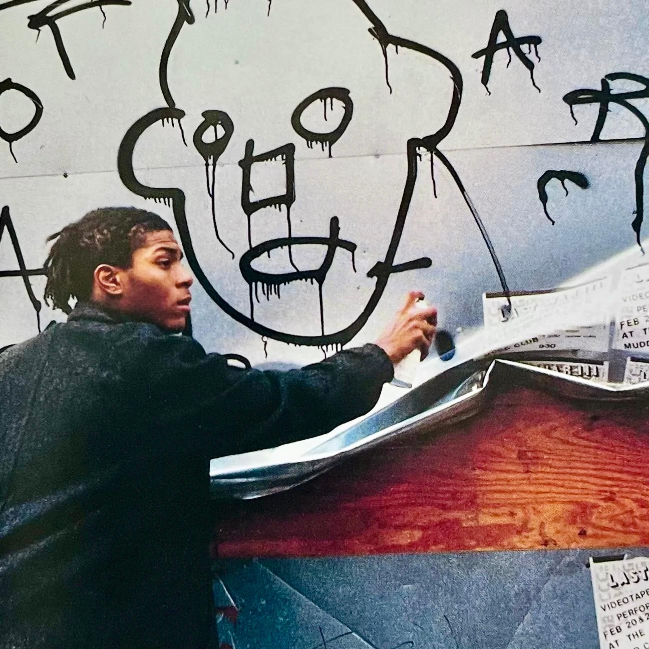 Paper New York Beat: Jean-Michel Basquiat Downtown 81 (Inscribed by Glenn O’Brien) For Sale