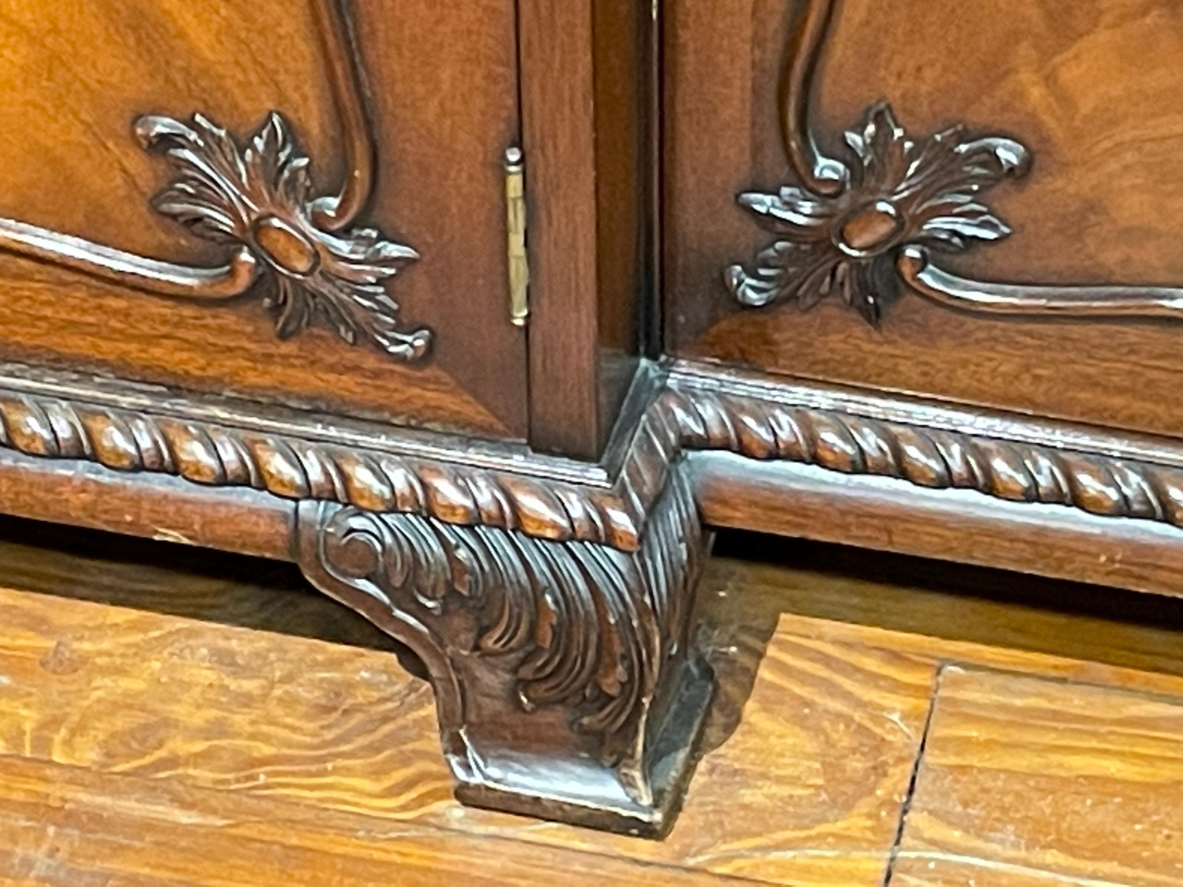 New York Bench Made Old Reprod. Libreria in mogano in stile 