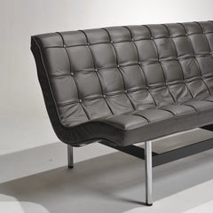 "New York" Holzkohlegraues Sofa von Katavolos, Littell & Kelley