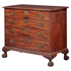 New York Chippendale Straight Front Chest of Drawers