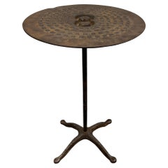 Used New York City Manhole Cover Table