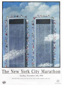 New York City Marathon by Original Poster Cutler, 1994